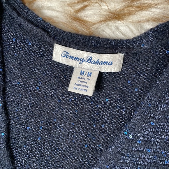 Tommy Bahama Solana sequin V-neck - Picture 8 of 9